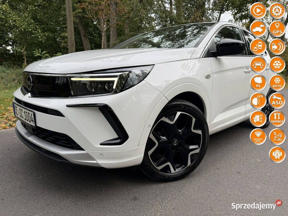 Opel Grandland 15 CDTI 130 Full Led Navi Automat łopatki zmiany biegów Józefkowo