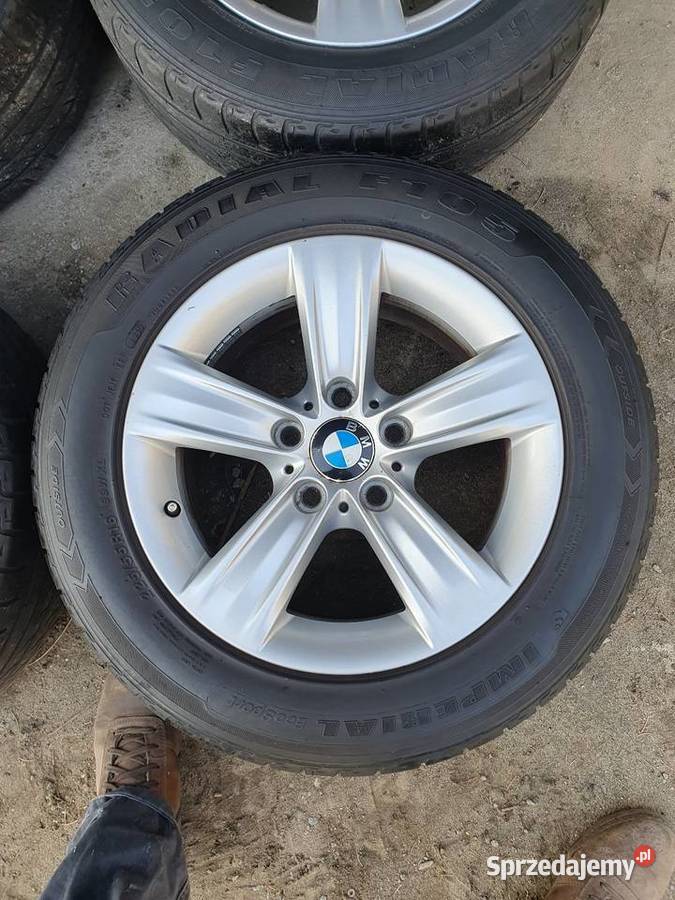Koła lato felgi aluminiowe 5x120 22555r16 bmw Ziębice sprzedam