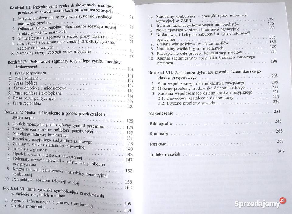 H Adamowski Rosyjskie media i dziennikarstwo Warszawa