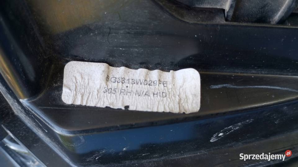 LAMPA PRAWY PRZÓD EU XENON ASTON MARTIN VANTAGE Lampy przednie Nowy Tomyśl