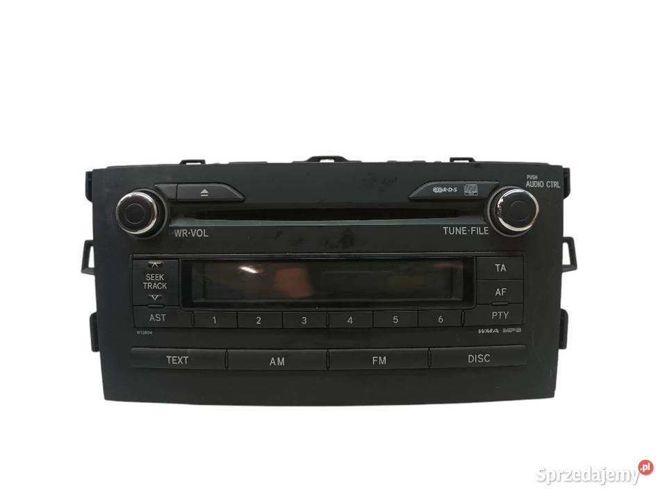 RADIO 8612002510 Toyota Auris I 20062012