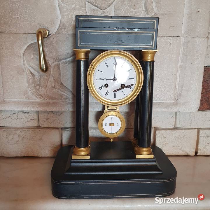 Zegar portykowy z zerwaną sprężyną chodureszta sprzedam
