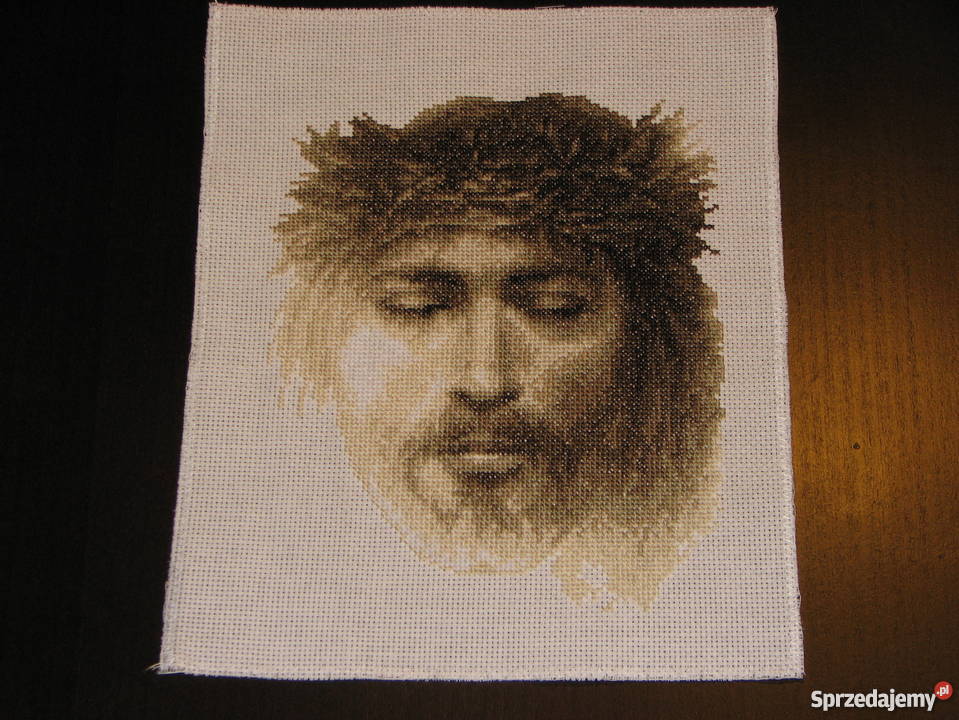 Matka Boska haft Wyposażenie wnętrz