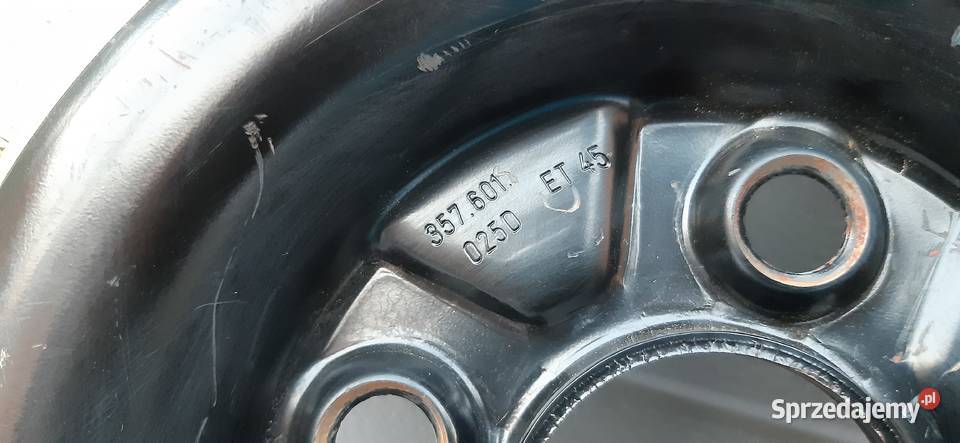 KOŁO DOJAZDOWE VW 4x100 35Jx14H2 ET45 357601025D osobowe Mielęcin