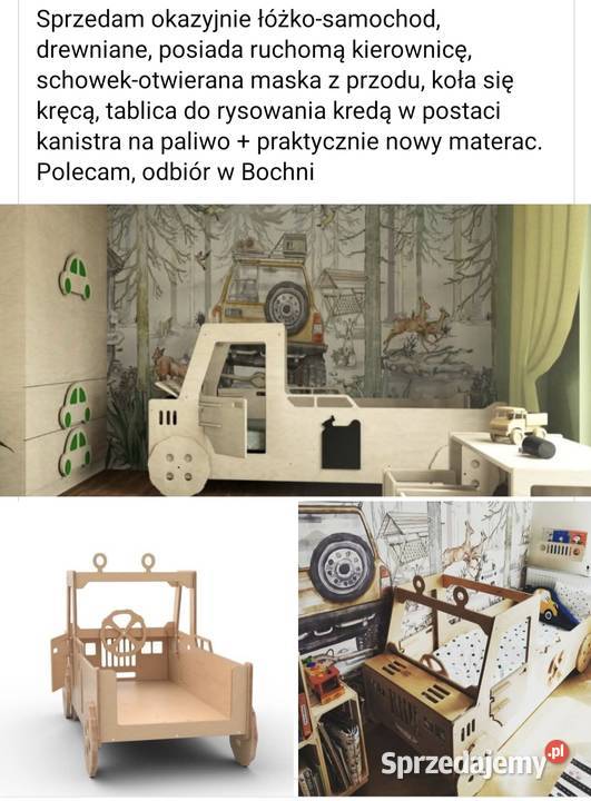 Łóżko dziecięce Meble Bochnia