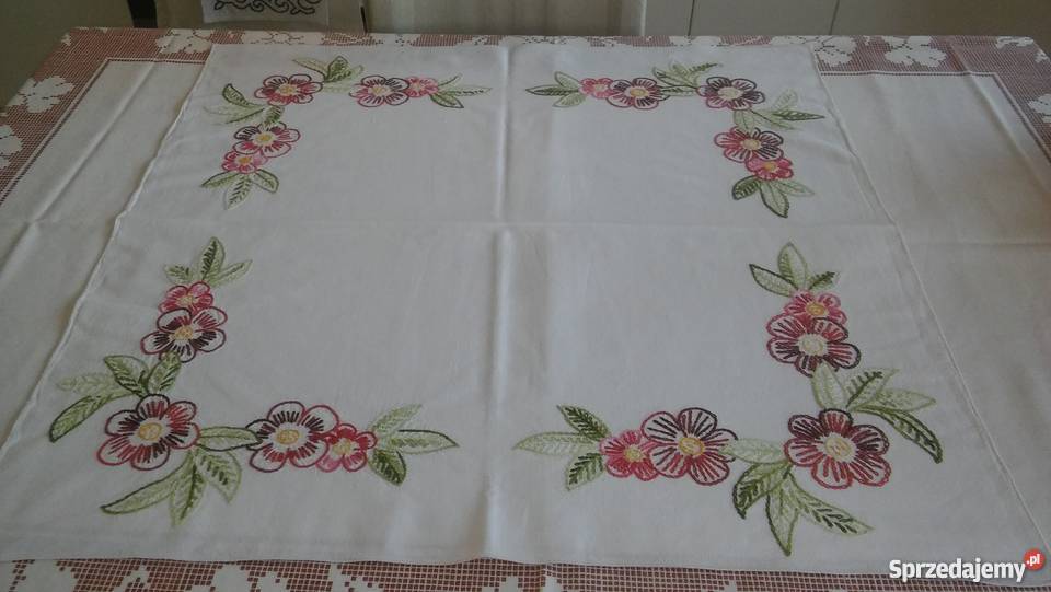 Obrus serweta obrus serweta ręczny bogaty inny kolor Dom i Ogród