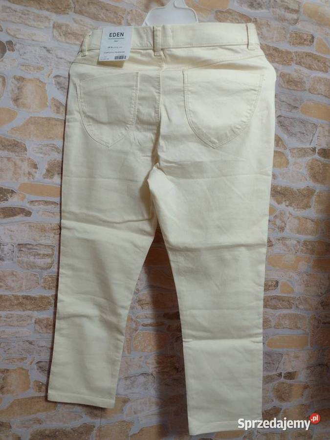 38M Firmowe żółte rybaczki z LondynuspodnieNOWE żółty/złoty Kraków