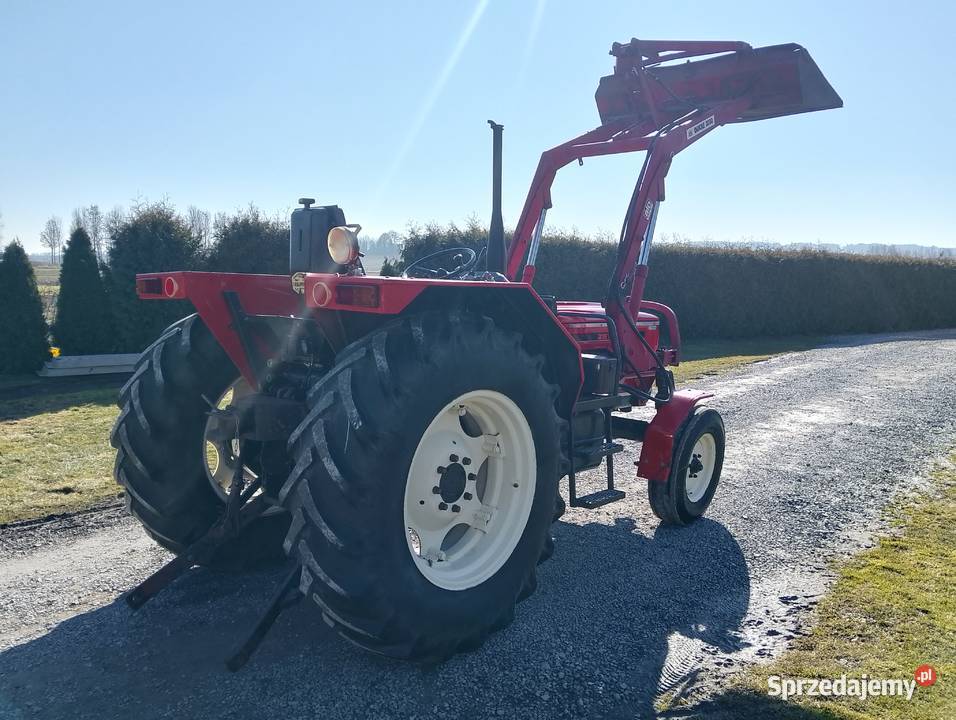 Zetor 6011 z ładowaczem lubelskie Tarnawa Mała