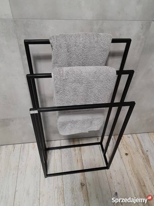 Wieszak na ręczniki nowoczesny industrialny loft Grzybno sprzedam