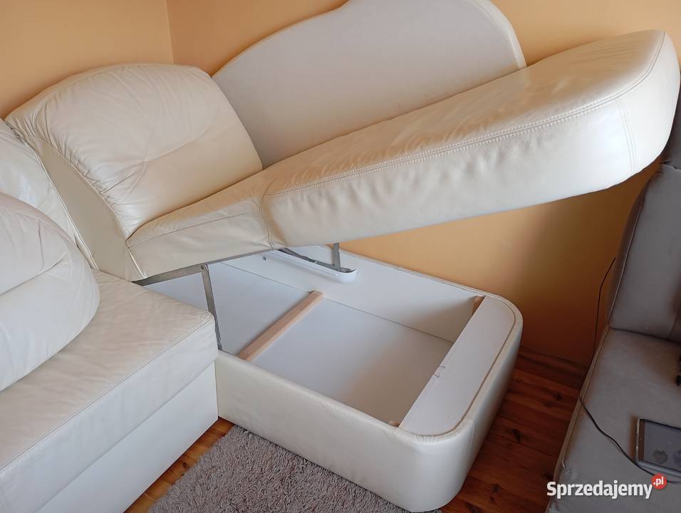 Narożnik skórzany z fotelem wielkopolskie Szamotuły