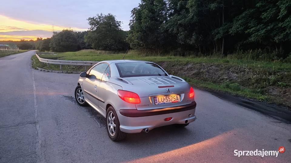 Peugeot 206cc 20 lpg Kabriolet Sosnowiec