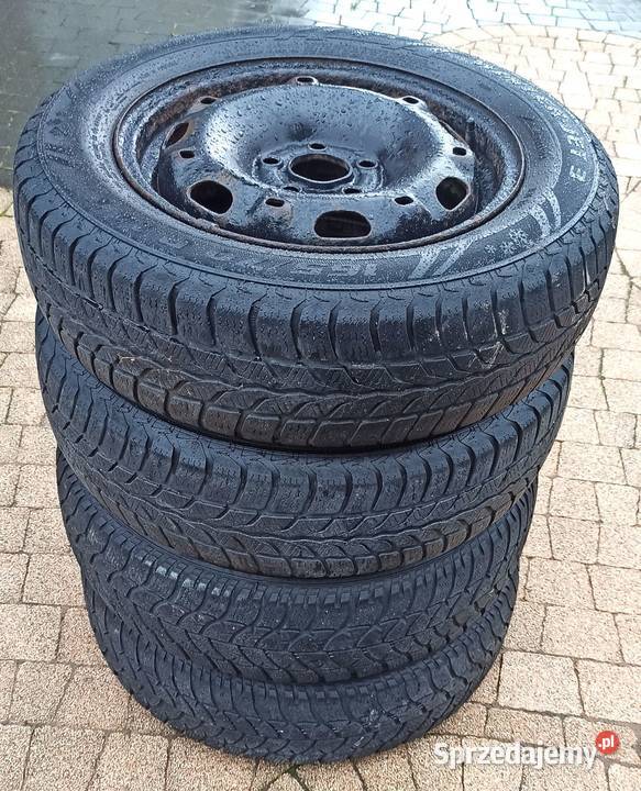 VW Polocztery koła z oponami zimowymi 16570 R14 Klebark Mały