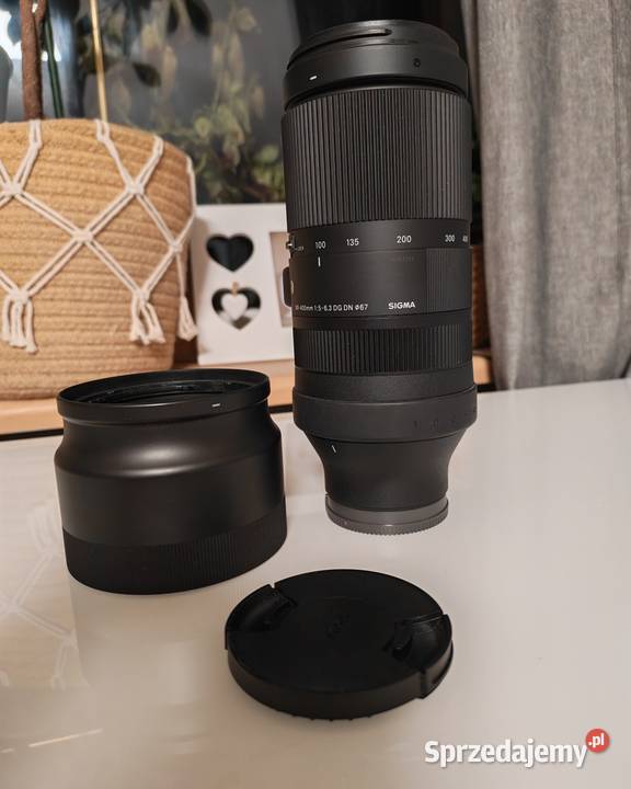 SIGMA C 100400 f563 Sony FE łódzkie Głowno