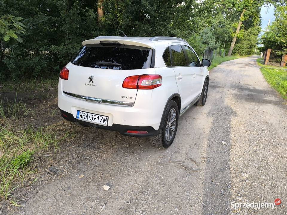 Peugeot 4008 18diesel4x4 xenon kamera panorama kurtyny powietrzne Radom