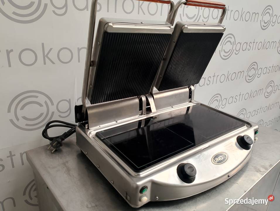 GRILL KONTAKTOWY PODWÓJNY CERAMICZNY UNOX Wrocław