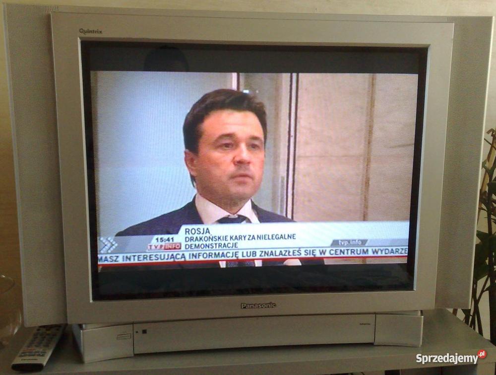 Telewizor Panasonic TX 2912P 100Hz QuintrixF s-video Łódź