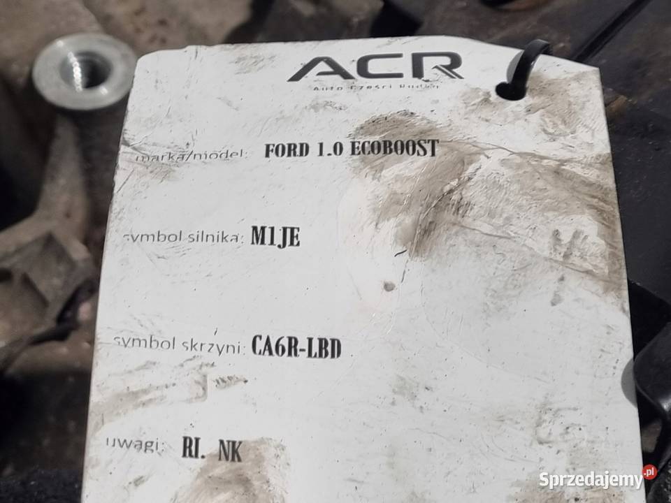 SKRZYNIA BIEGÓW Ford Fiesta MK7 10 ecoboost Chełm