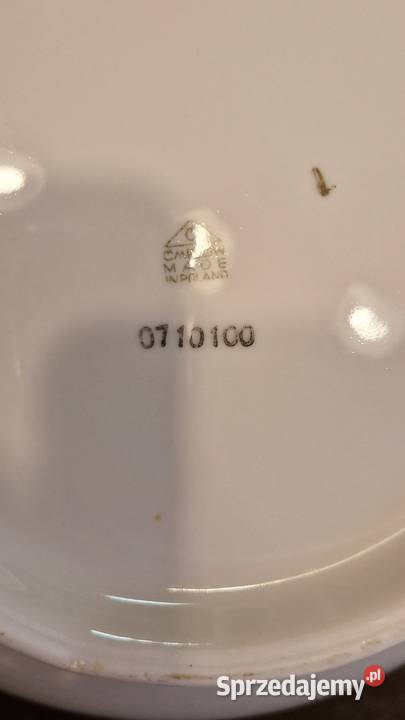 Stara WAZA NA ZUPĘ Ćmielów okrągła z pokrywką Lublin