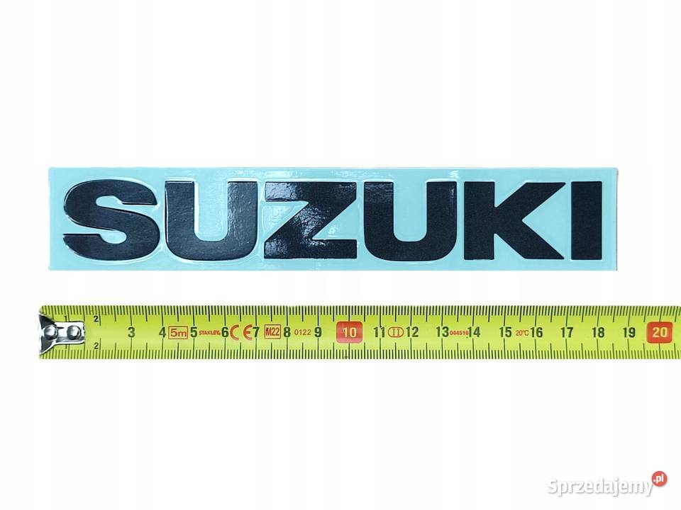 NAKLEJKA EMBLEMAT NA BAK SUZUKI SV650 20042007 sprzedam