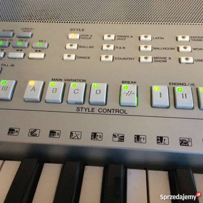 Yamaha PSR S710 idealny stan idealna Instrumenty klawiszowe i MIDI Władysławowo
