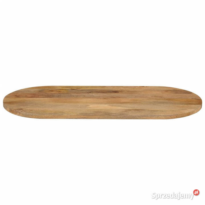 Blat stołu 100x50x38 owalny lite drewno mango mazowieckie