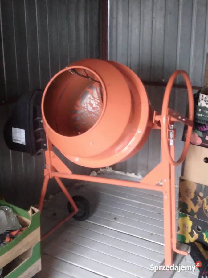 Betoniarka 130 l Wykończenie