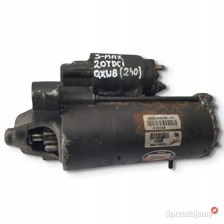 ROZRUSZNIK Ford Focus S 20 TDCI 3M5T11000DC Układ elektryczny silnika Chełm