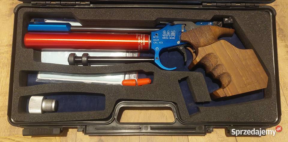 Pisrolet Antschuz Sam M10 pcp 45mm match Borówno sprzedam