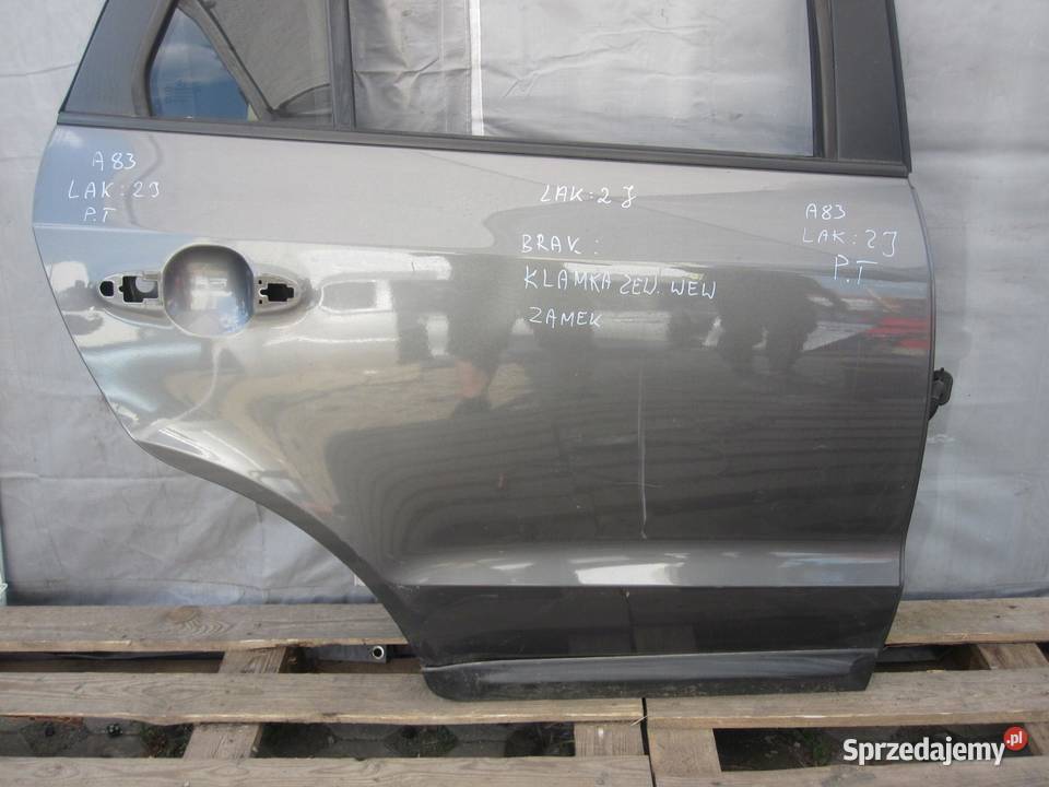 HYUNDAI SANTA FE II 09r drzwi prawe tył