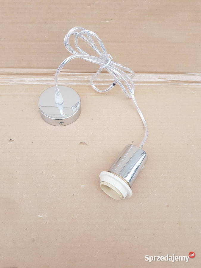 Zawieszenie do lampy na klosz abażur E27 CHROM Warszawa