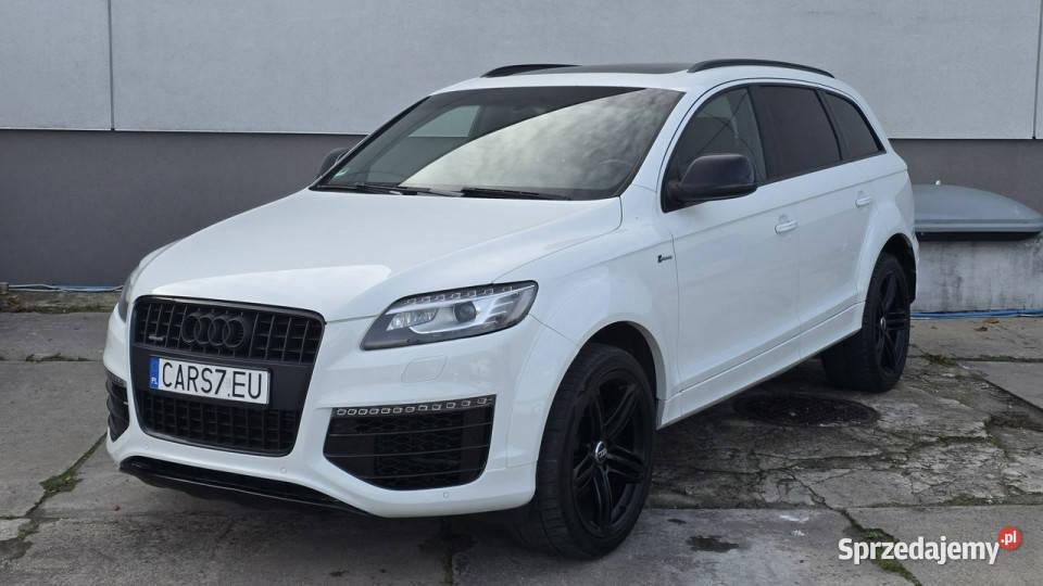 Audi Q7 30 TFSI PAkiet W12 niski przebieg 119000 czujnik zmierzchu zachodniopomorskie Szczecin