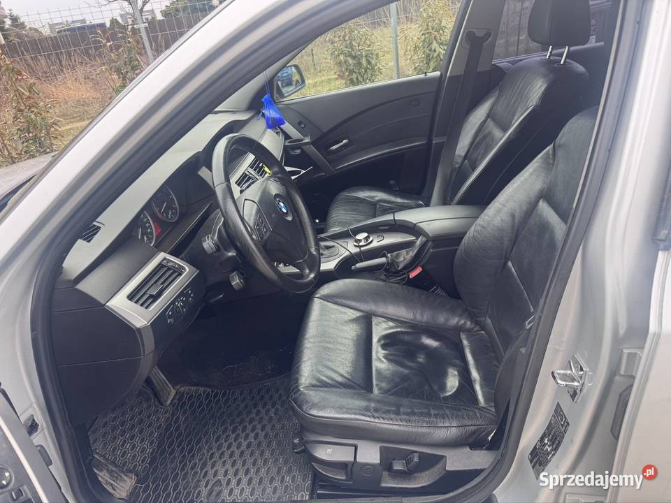 BMW e60 automat skóry zamiana Słupca