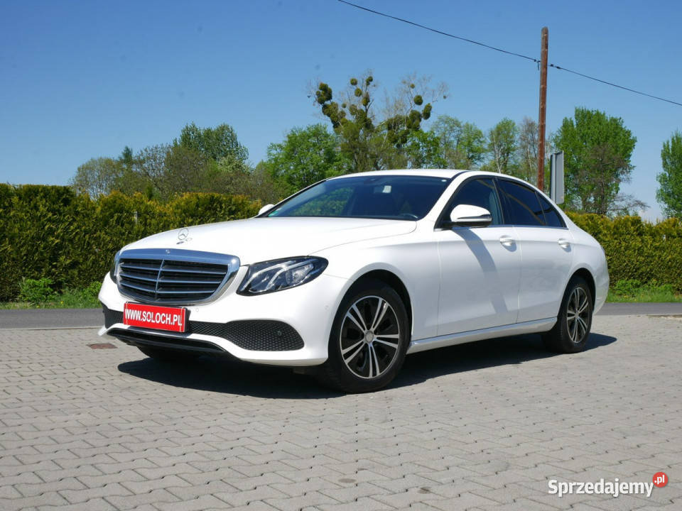 Mercedes E 220 20D 220D 194 Eu6 Sedan Automat Rok produkcji 2017 Goczałkowice-Zdrój sprzedam