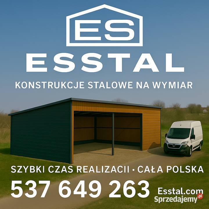 Garaż Blaszany Wiatka Wiata na Maszyny Żary