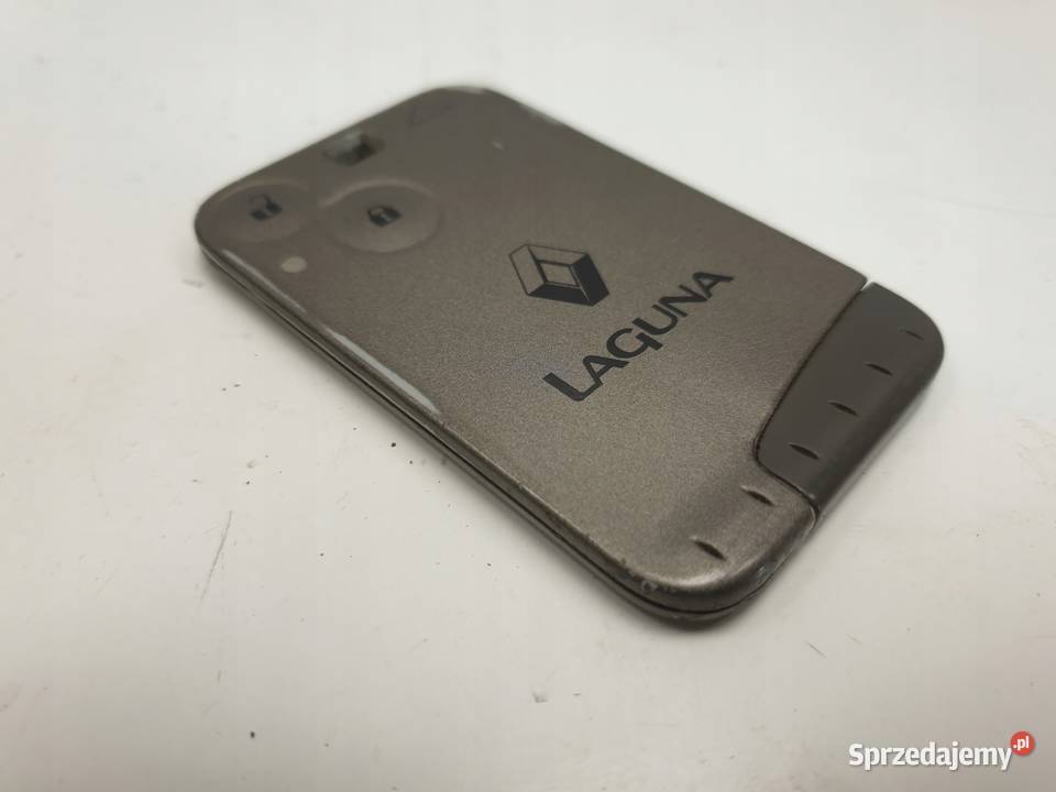 KARTA RENAULT LAGUNA KARTA KLUCZYK Rudka