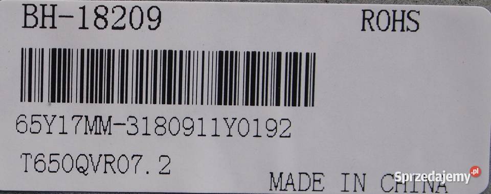 V650DJ4QS5B1 TMS3663S81 mazowieckie Warszawa sprzedam