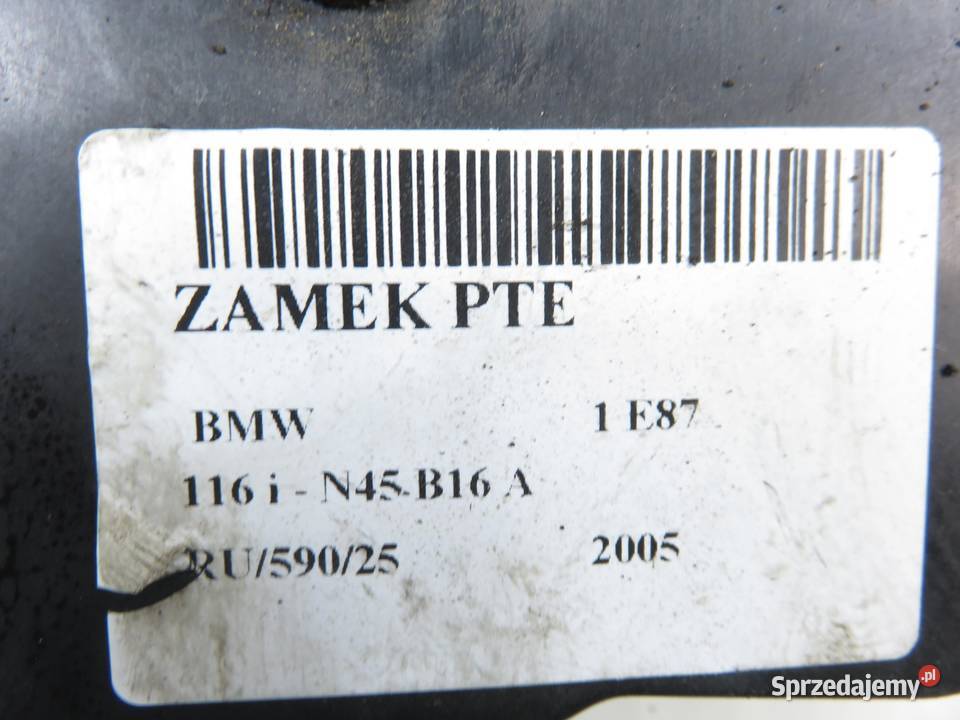 ZAMEK PRAWY TYLNY BMW 1 E87 7167070