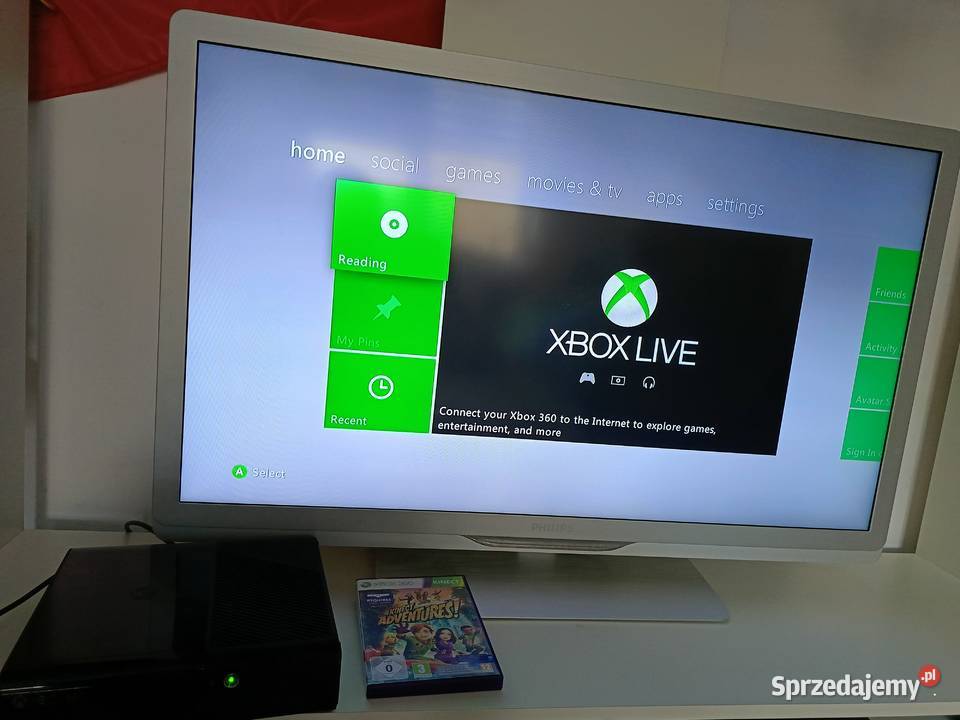 Xbox360E Kinect Pad Gra Piła sprzedam