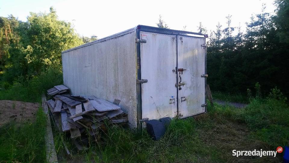 Kontener izoterma garaż warsztat na budowę Kruszyn