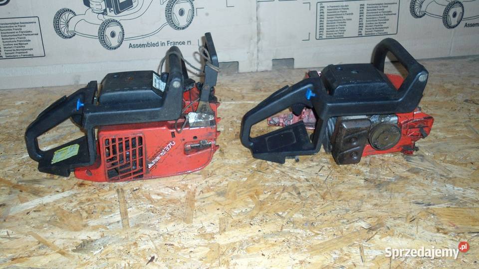 Jonsered 370 380 części gaźnik cewka rozrusznik Łagów