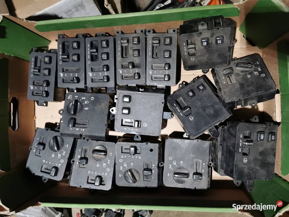 Jeep ZJ przełączniki włączniki wyposażenie elektryczne łódzkie Łódź