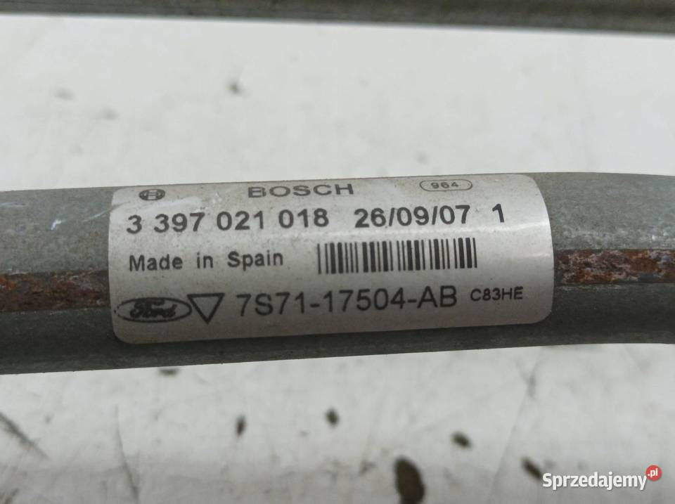 MECHANIZM WYCIERACZEK PRZÓD EUROPA 7S7117508AA Mechanizmy wycieraczek