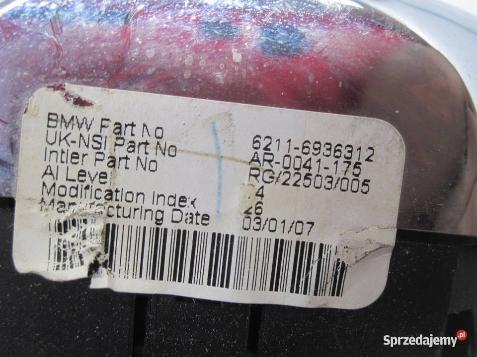 MINI COOPER S R53 07r obrotomierz 6936312 Kielce