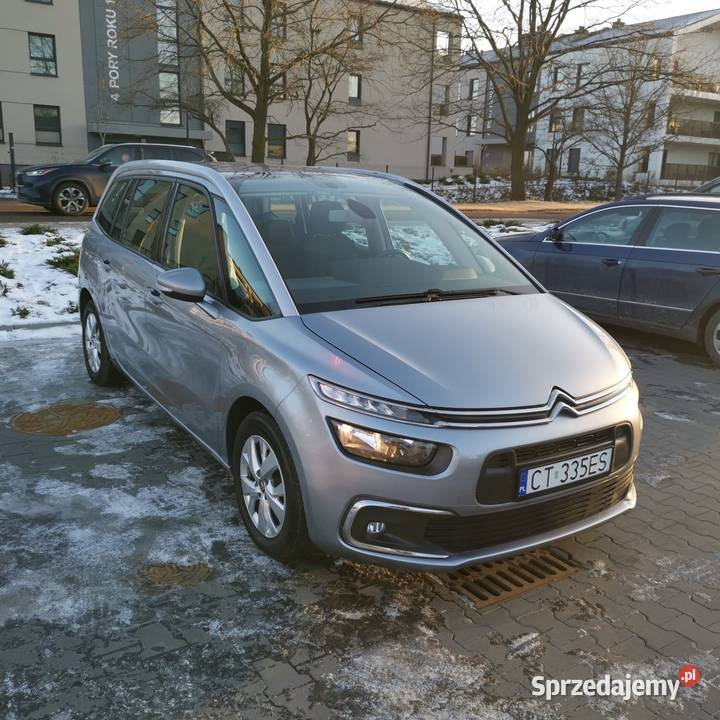 Citron c4 spacetourer 12 benzyna 2020 7osobowy SpaceTourer Toruń