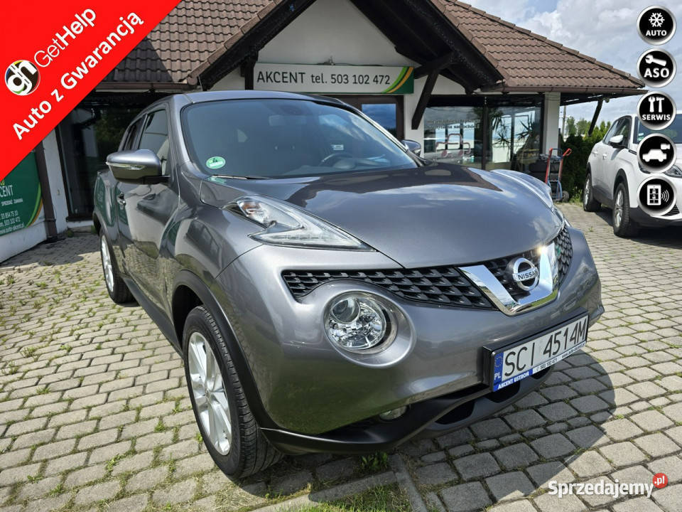 Nissan Juke Oryginał 100 niski stan licznika I elektryczne lusterka Ustroń sprzedam