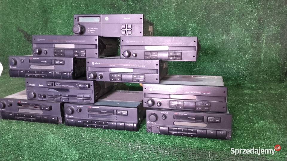 Kultowe radia samochodowe Volkswagen Alpha Sound Gniewkowo