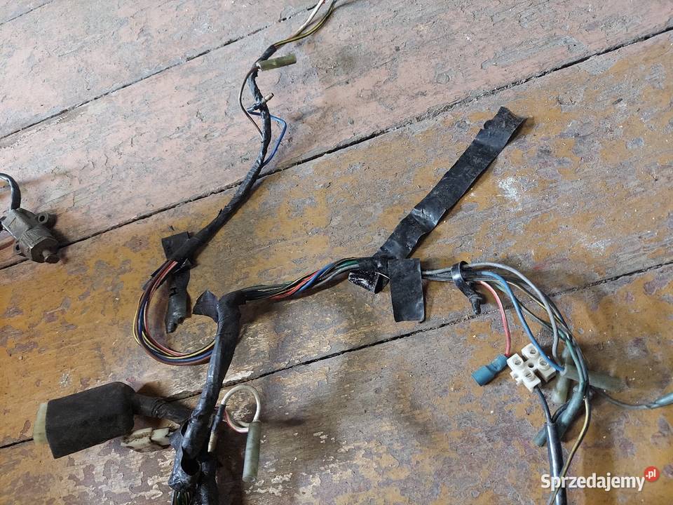 Kawasaki KMX 125 instalacja elektryczna wiązka Motoryzacja Jelenia Góra
