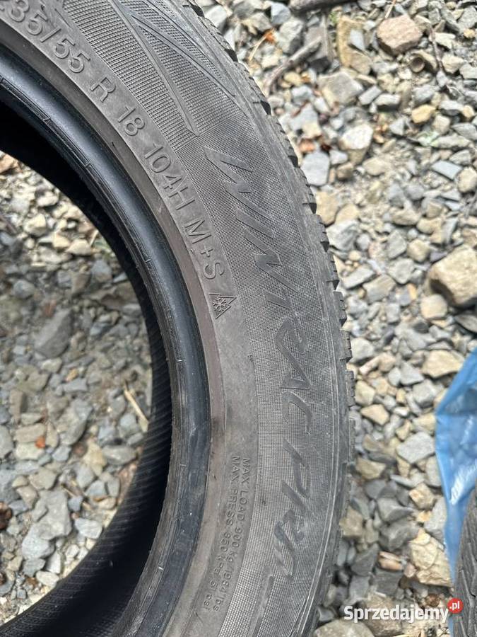 4x opony zimowe Vredestein Wintrac Pro 23555 R18 małopolskie