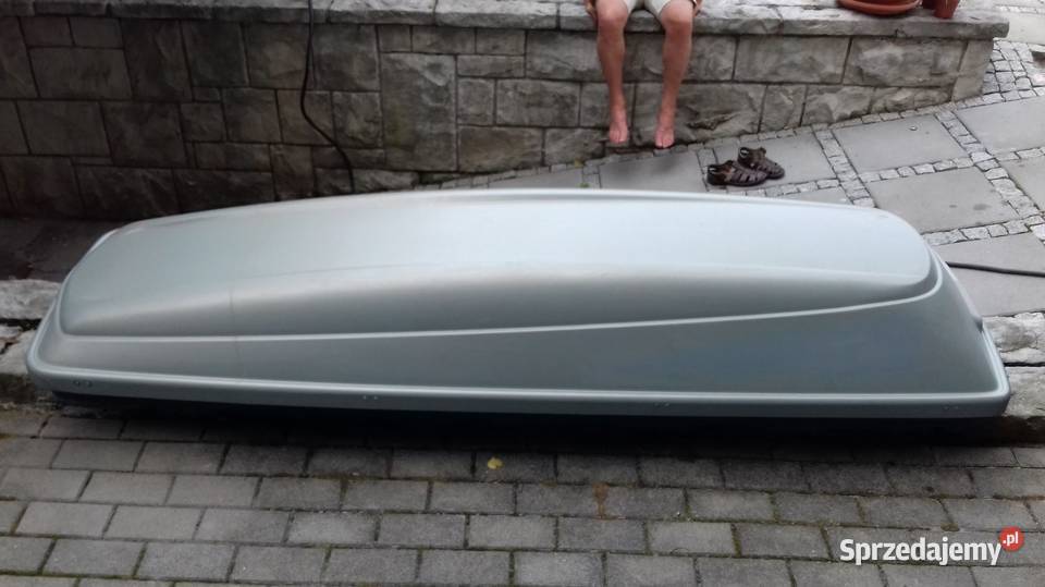Porządny niemiecki Box dachowy Jetbag Thule Bagażniki opolskie Otmuchów