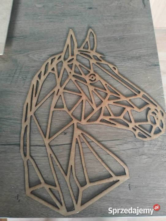 Ażurowa ozdoba glowa konia geometryczna Dekoracje i ozdoby Nowy Targ